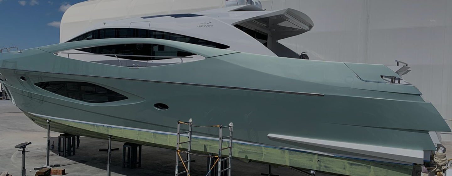 a boat prepared for painting